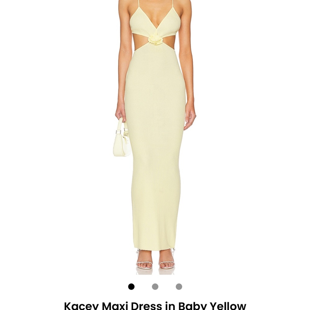 REVOLVE Yellow Maxi Dress